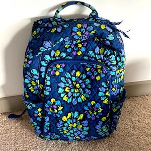 Vera Bradley colorful backpack with laptop pocket!